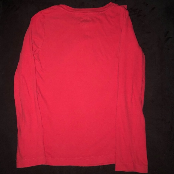 Long Sleeve Christmas Shirt Size 7/8 - Picture 4 of 4